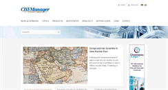 Desktop Screenshot of chemanager-online.com